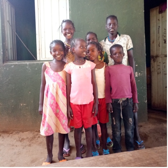 Some of the GTLI children in 2017